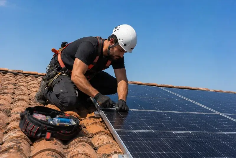 Maintenance et monitoring de panneaux solaires à Wolfisheim